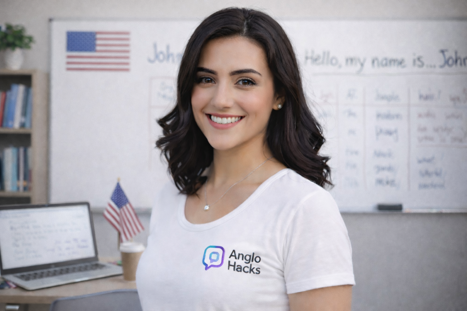 English Learning Illustration